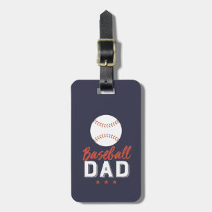Baseball Pap Proud Vader van het Kind van de Spele Bagagelabel