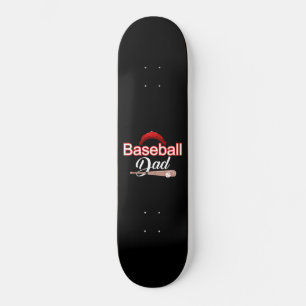 Baseball Pap   Trendy Mannen Baseball Fathers Day Persoonlijk Skateboard