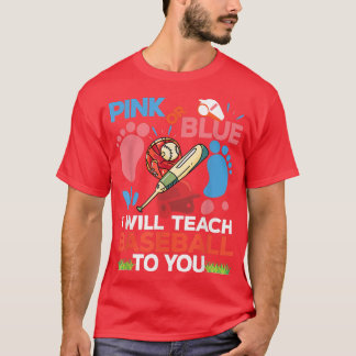 Baseball papa om Baby shower te laten zien T-shirt