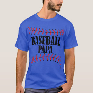 Baseball Papa T-shirt Opa Oma Oude man