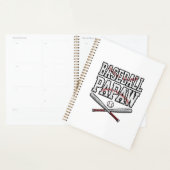 Baseball Papaw Vintage Gravure Design_1 Planner (Display)