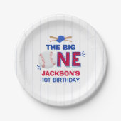 Baseball Paper Bord Baseball 1e verjaardag (Voorkant)