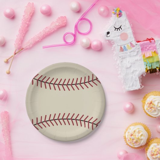  Baseball Papier Borden Papieren Bordje (Feest)