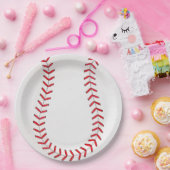 Baseball Papieren Bordje (Feest)