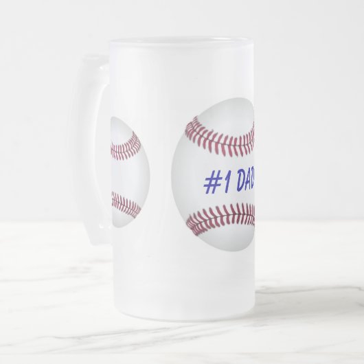 Baseball Pap's Beer Mok (Voorkant links)