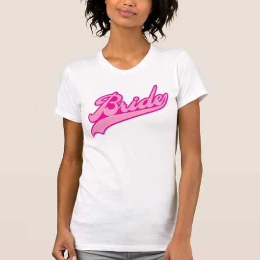 Baseball Park Bride T-shirt (Voorkant)