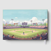 Baseball Park Folie Autogramboek Gastenboek (Achterkant)