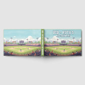 Baseball Park Folie Autogramboek Gastenboek (Volledig)
