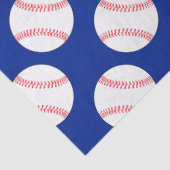 Baseball Party Aangepaste kleur Sport Tissuepapier (Detail)