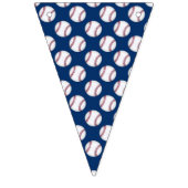 Baseball Party Blue Red Bunting Flag Vlaggetjes (Derde vlag)