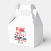 Baseball Party Favor Box Bedankdoosjes (Voorkant Zijde)