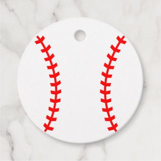 Baseball Party Favor Label, Birthday Label