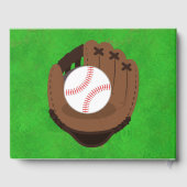 Baseball Party Guest Book Gastenboek (Achterkant)