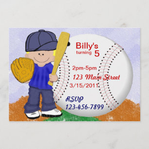 Baseball Party Kaart