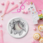 Baseball Party Papieren Bordje (Feest)