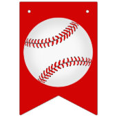 Baseball Party Vlaggetjes (Derde vlag)