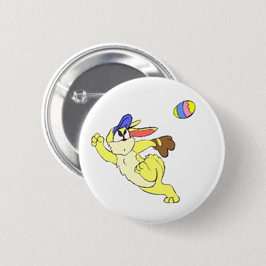 Baseball Pasen Ronde Button 5,7 Cm (Voorkant /achterkant)