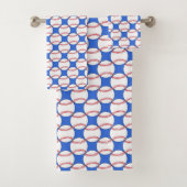 Baseball Patriottic Towel set voor sport Bad Handdoek (Insitu)
