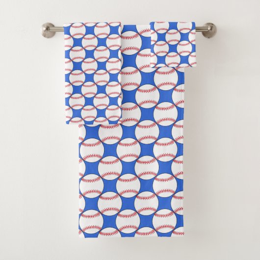 Baseball Patriottic Towel set voor sport Bad Handdoek (Insitu)
