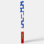 Baseball patroon aangepaste naam Case-Mate iPhone case (Achterkant / Links)