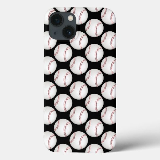 Baseball Patroon Case-Mate iPhone Case (Achterkant)