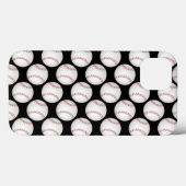 Baseball Patroon Case-Mate iPhone Case (Achterkant (horizontaal))