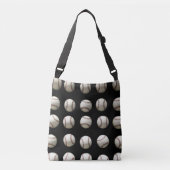 Baseball Patroon Crossbody Tas (Voorkant)