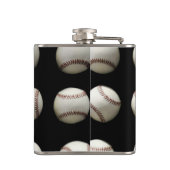 Baseball Patroon Heupfles (Achterkant)