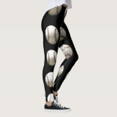 Baseball Patroon Leggings (Rechts)