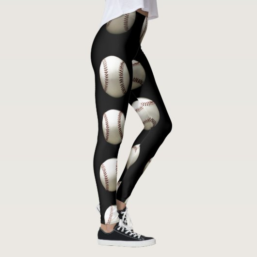 Baseball Patroon Leggings (Rechts)