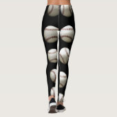 Baseball Patroon Leggings (Achterkant)