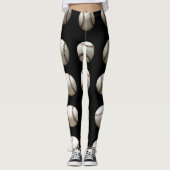 Baseball Patroon Leggings (Voorkant)