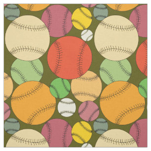 Baseball Patroon Stof