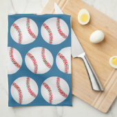 Baseball Patroon Theedoek (Quarter Fold)