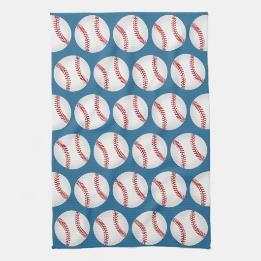 Baseball Patroon Theedoek (Verticaal)