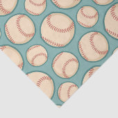 Baseball Patroon Tissuepapier (Detail)