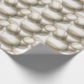 Baseball Pattern All Occasion Cadeaupapier (Hoek)