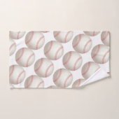 Baseball Pattern Bathroom Towel Set Bad Handdoek (Handdoek)