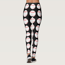 Baseball Pattern Leggings vrouwen