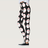 Baseball Pattern Leggings vrouwen (Links)