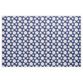 Baseball Pattern Navy Blue Background Stof (Fat Quarter)