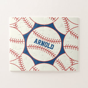 Baseball Pattern - Persoonlijk Legpuzzel