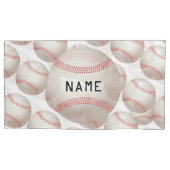 Baseball Pattern Pillowcases Kussensloop (Voorkant-Links)