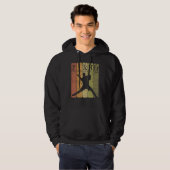 Baseball Periodic Table Elements Nerd Baseball Pit Hoodie (Voorkant volledig)
