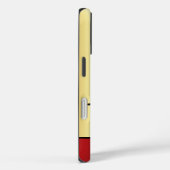 Baseball personaliseren met naam Elegant Case-Mate iPhone Case (Achterkant / Rechts)