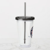 Baseball Personalized Acryltumbler Acryl Drinkbeker (Rechts)