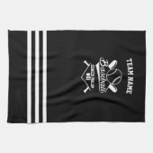 Baseball Personalized Coach, Team Mom Theedoek (Horizontaal)