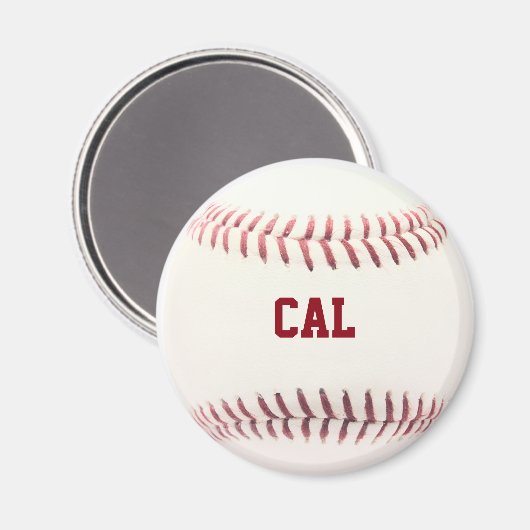 Baseball Personalized Magnet (Voorkant / Achterkant)