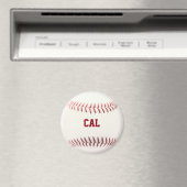 Baseball Personalized Magnet (Insitu (Vaatwasser))