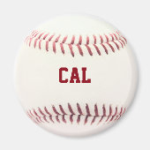 Baseball Personalized Magnet (Voorkant)